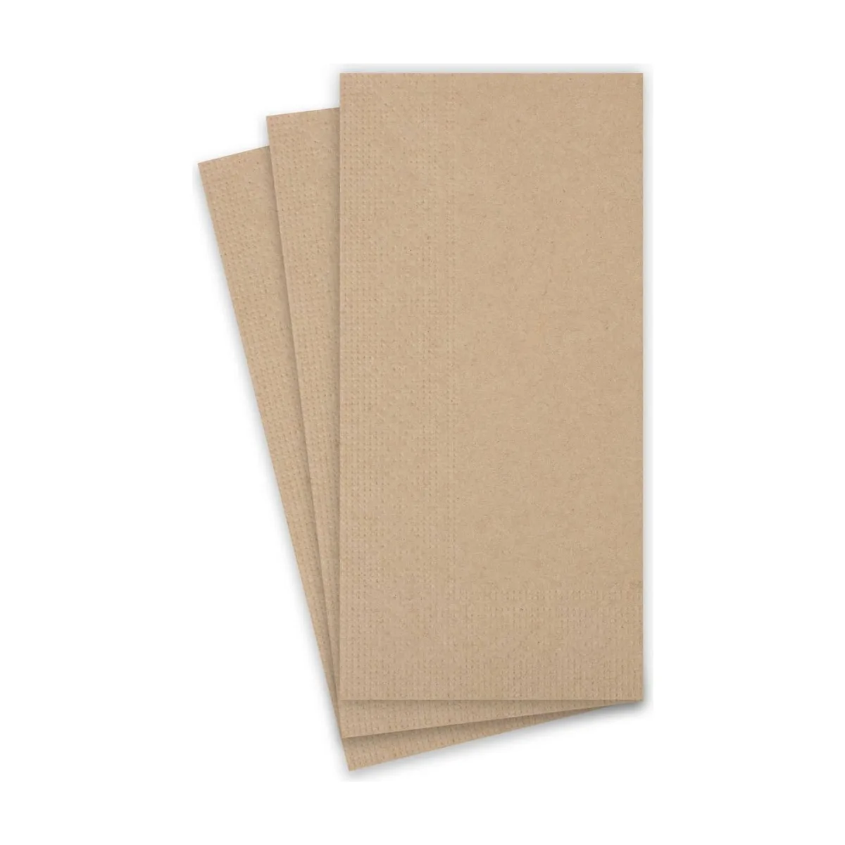 Sobsy Recycling-Serviette, 40x40cm, 2-lagig, 1/8 Buchfalz, 1.000 Stück – Sobsy – Servietten farbig