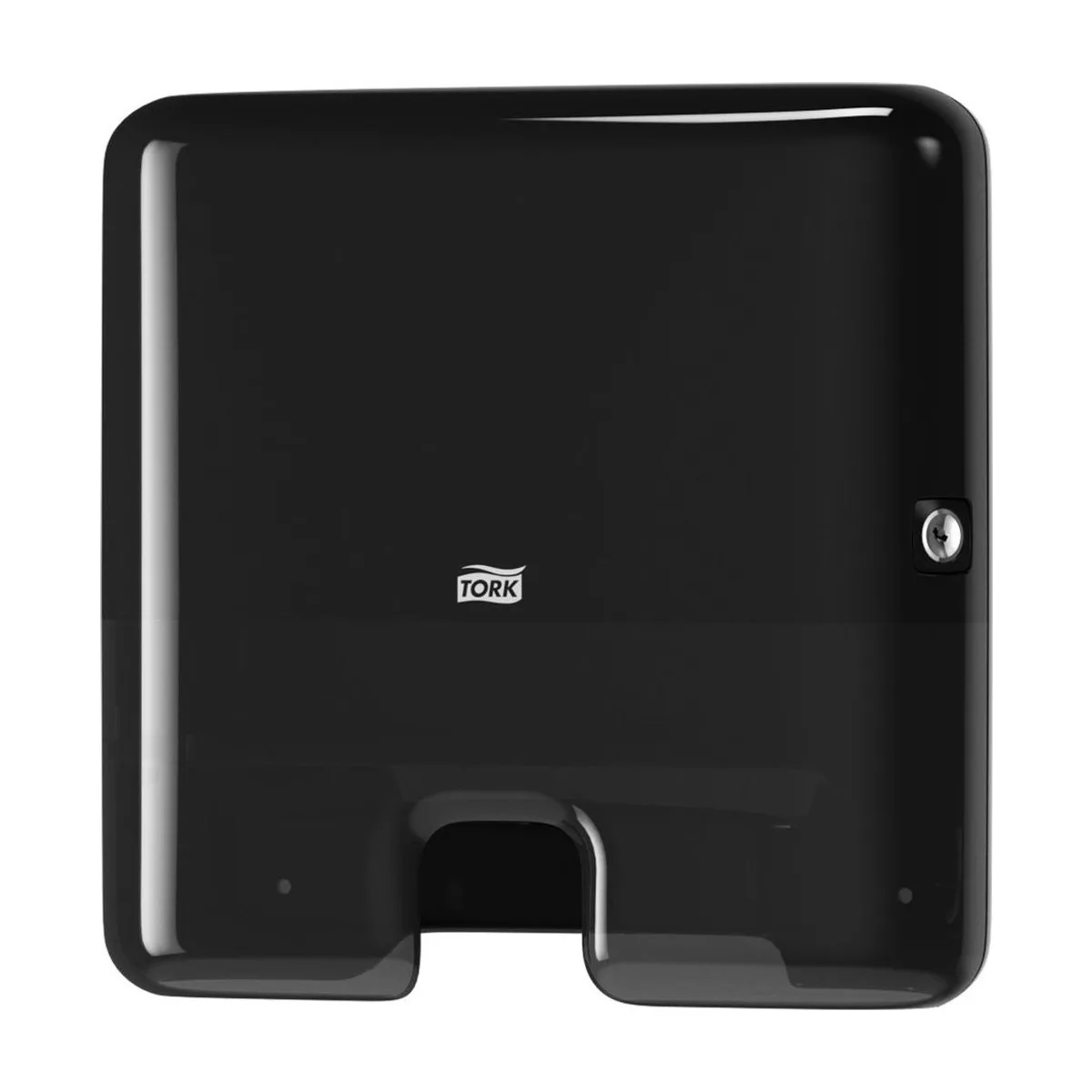 Tork Xpress Mini Spender für Multifold-Handtücher Schwarz H2 – Weiß