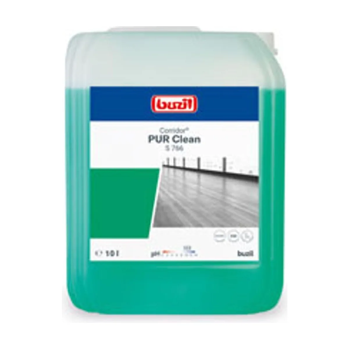Buzil Corridor PUR Clean S 766 – 10 l Kanister – Buzil – Bodenreiniger