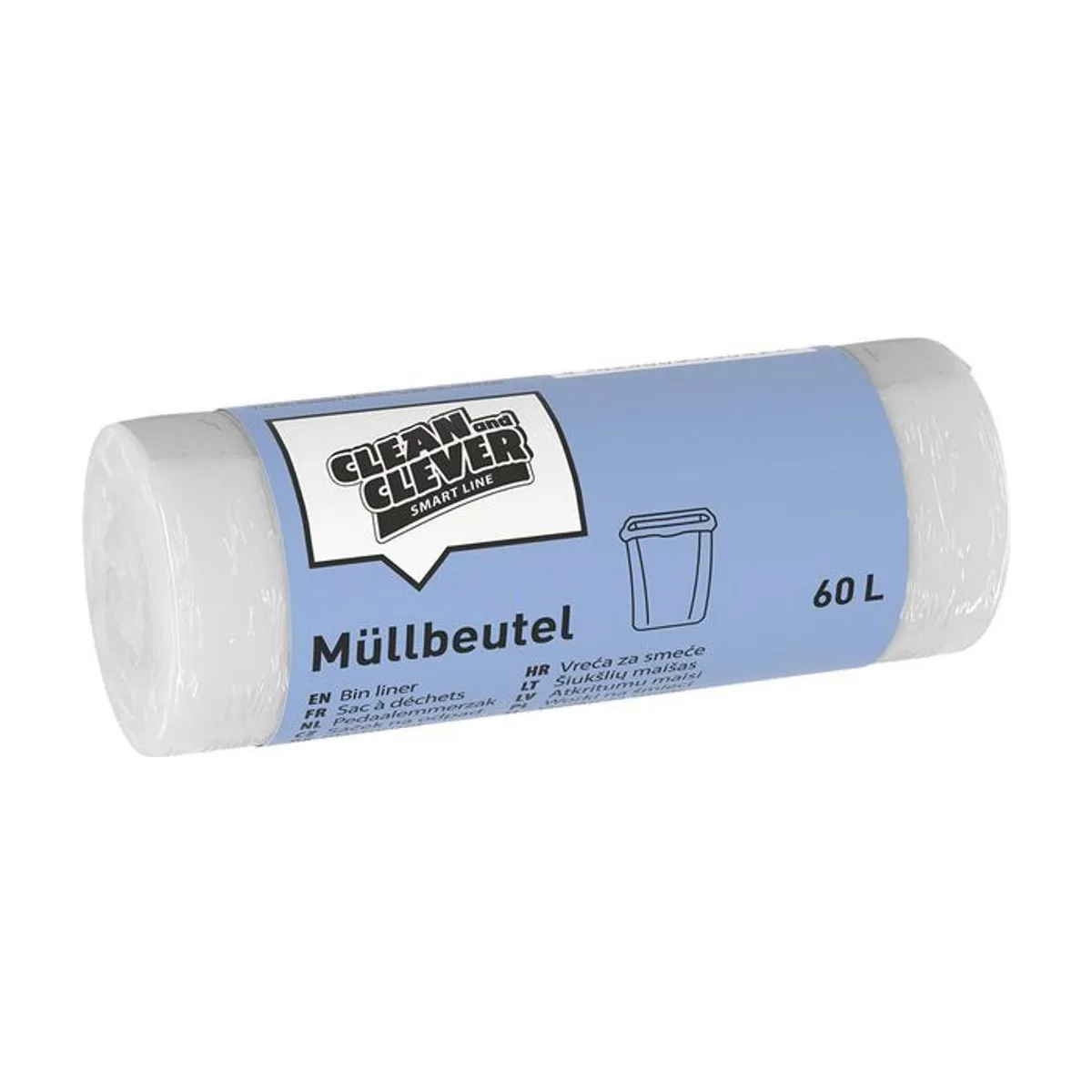 SMA72 Müllbeutel 60 l – CLEAN and CLEVER SMART – Müllsäcke