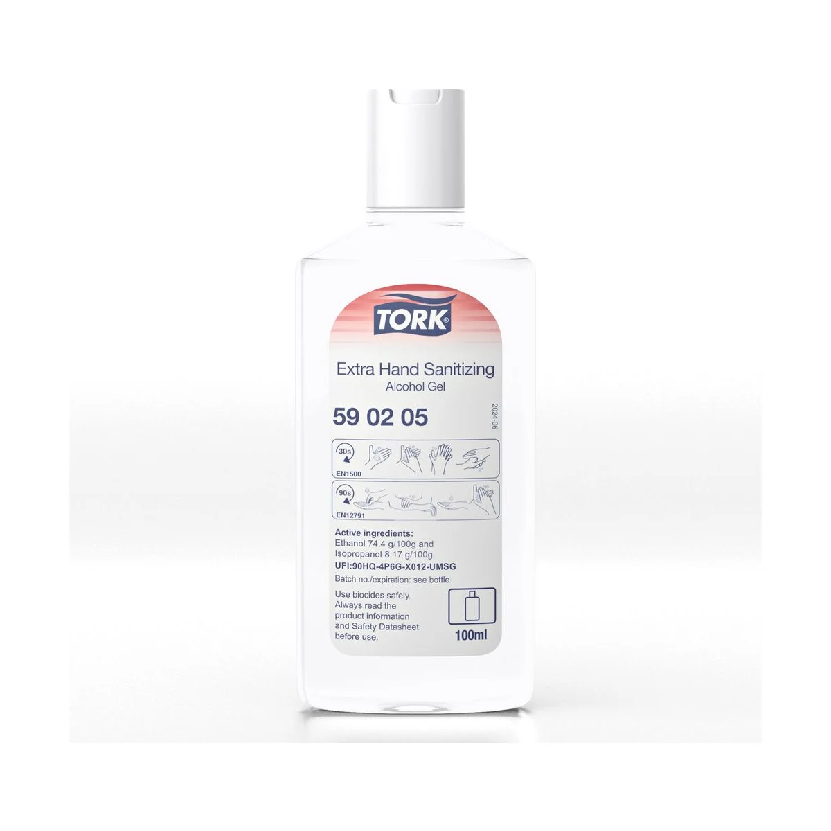 Tork Extra Desinfizierendes Hand Alkohol Gel – 100 ml – Tork – Händedesinfektionsgel