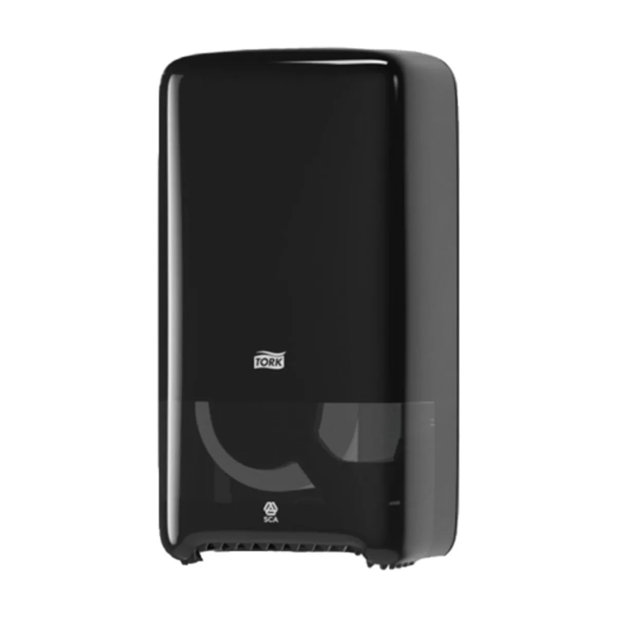 Tork Doppelrollenspender für Midi Toilettenpapier Schwarz T6