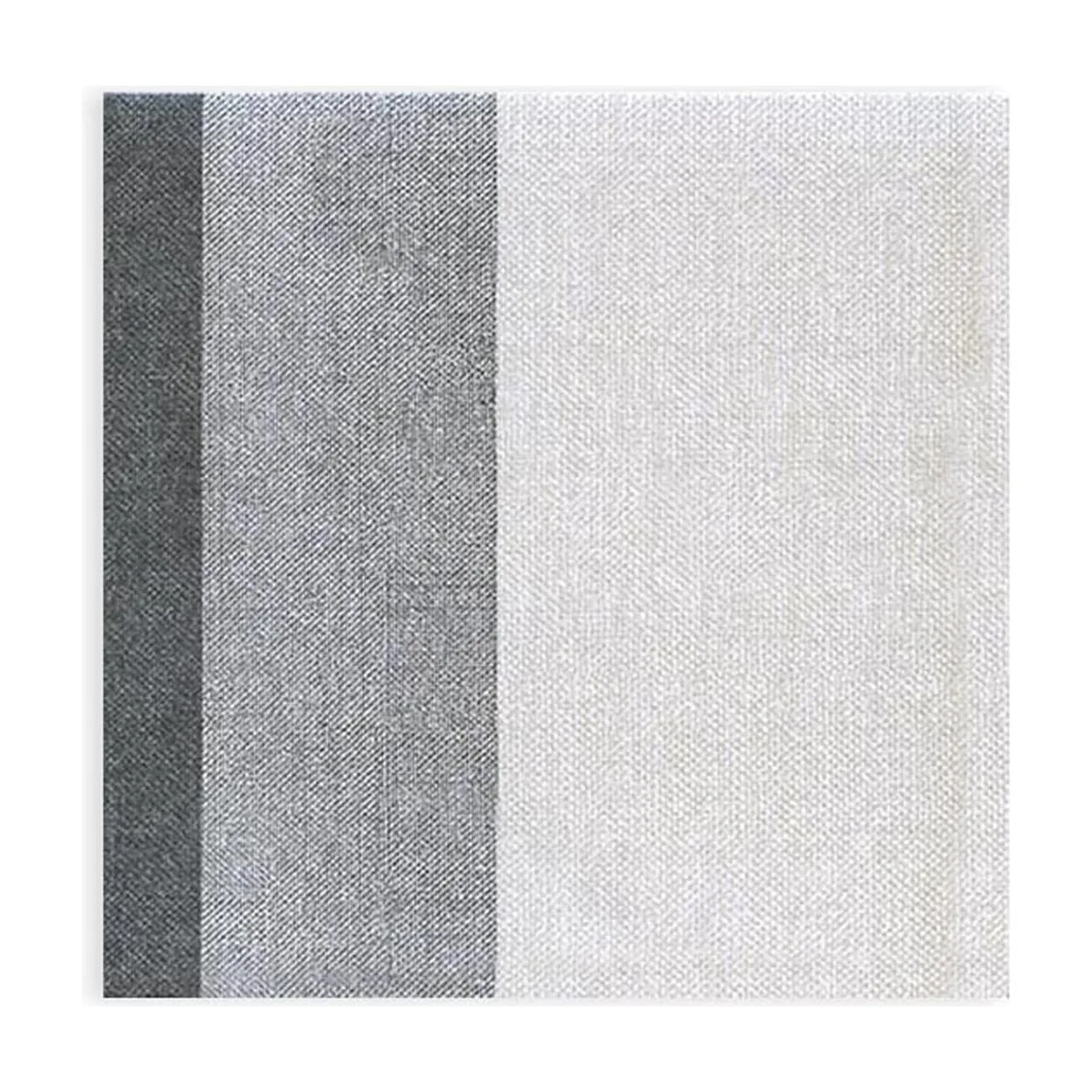 Airlaid Motivserviette, gestreift sandbeige, 44x44cm, 800 Stück – SemyTop – Motivservietten