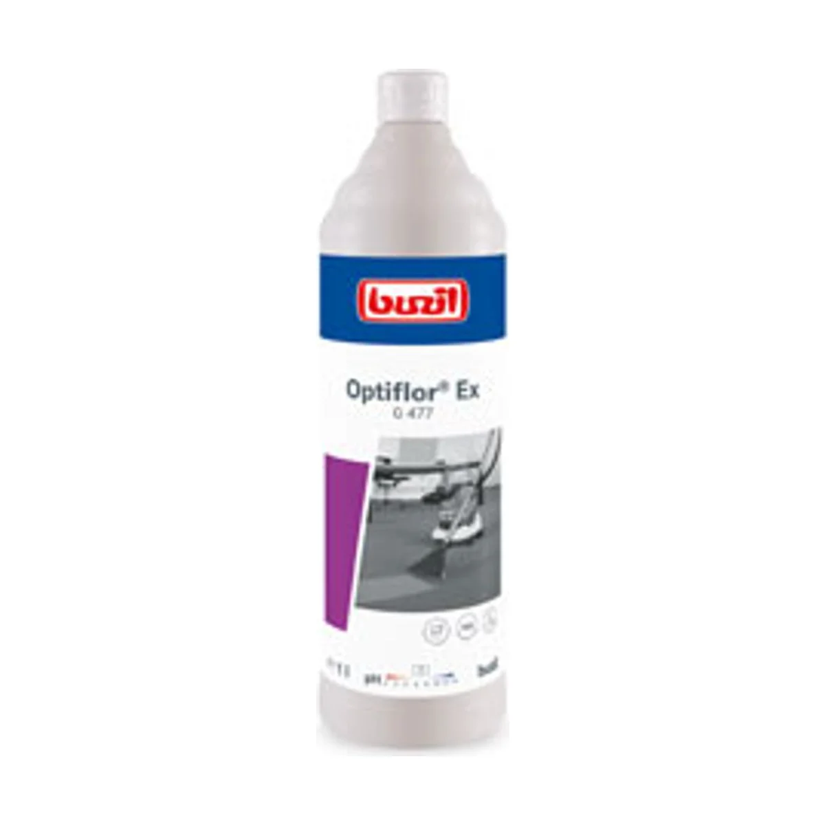 Buzil Optiflor Ex G 477 – 1 l Flasche – Buzil – Teppich- & Polsterreiniger