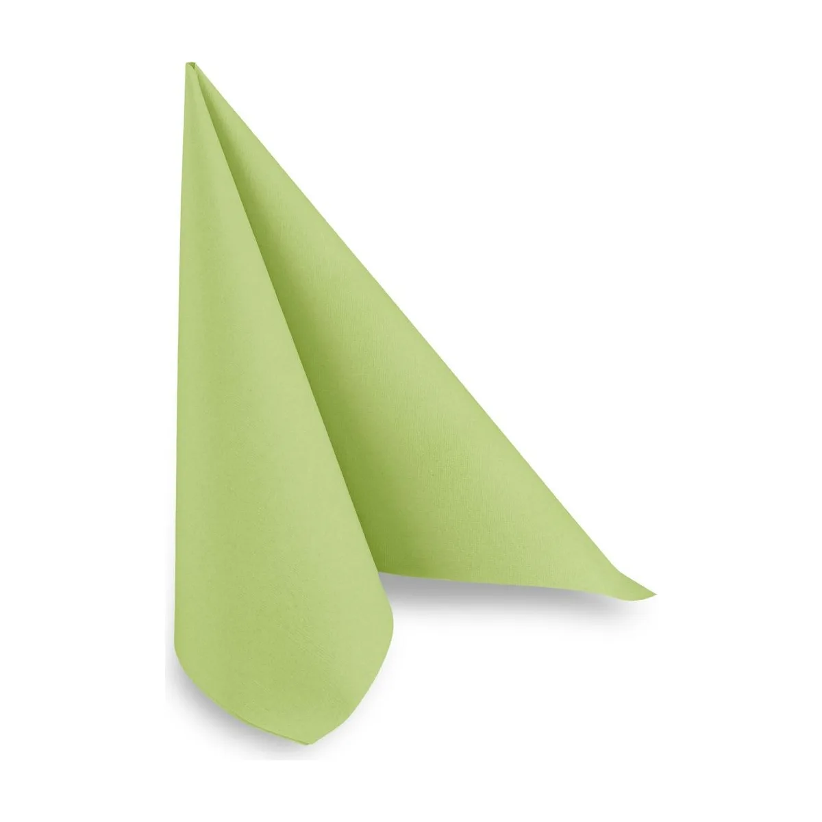 Airlaid Servietten, kiwi, 40x40cm, 800 Stück – QUICKY – Servietten farbig
