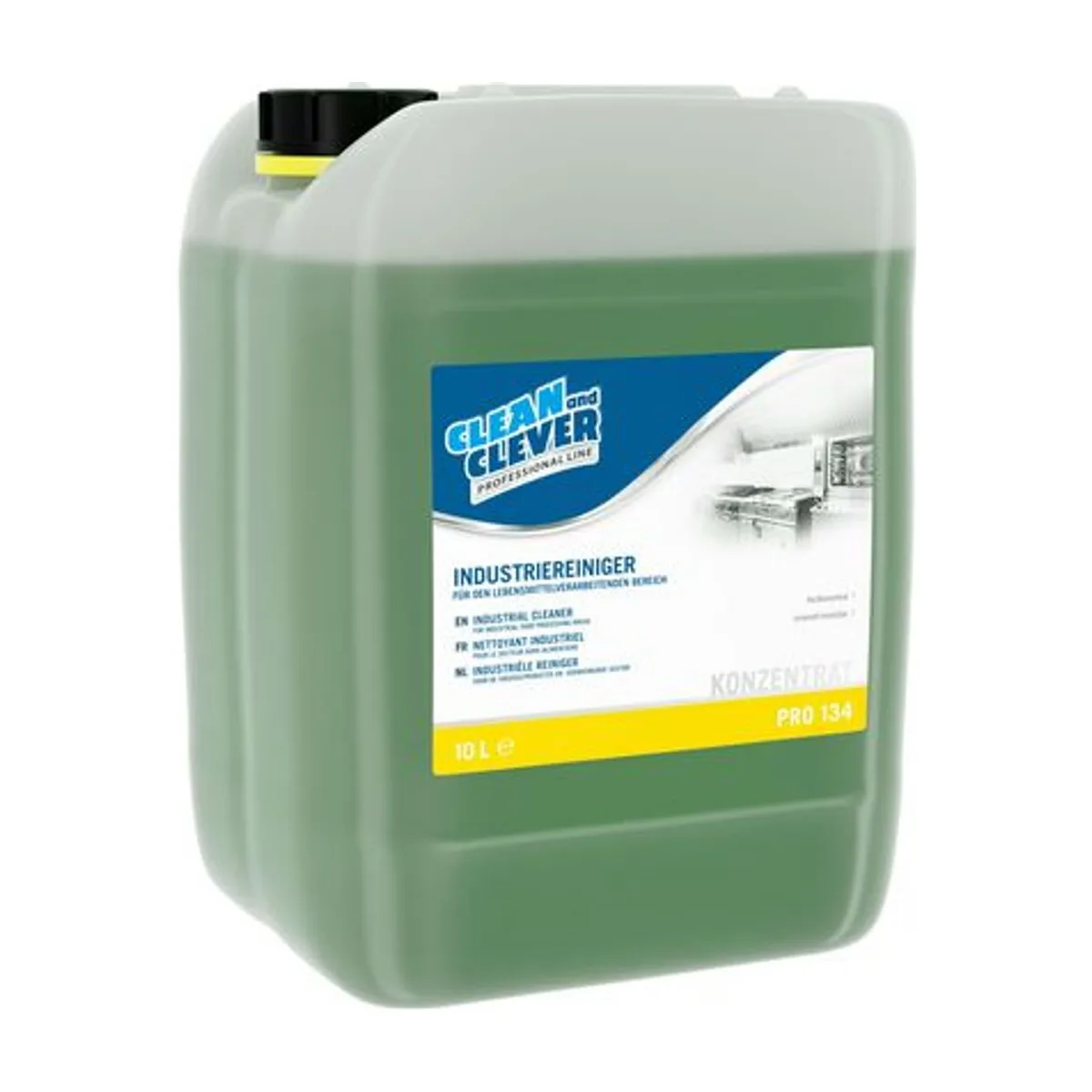 PRO134 Industriereiniger, Küchenreiniger, 10 l – CLEAN and CLEVER PROFESSIONAL – Industriereiniger