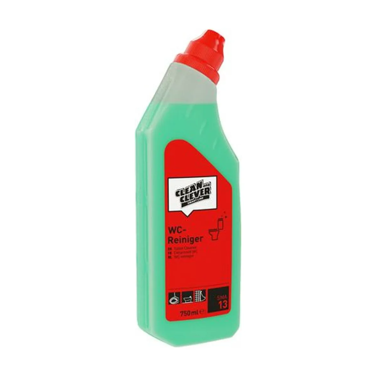 SMA13 WC-Reiniger, 750 ml – CLEAN and CLEVER SMART – Sanitärreiniger