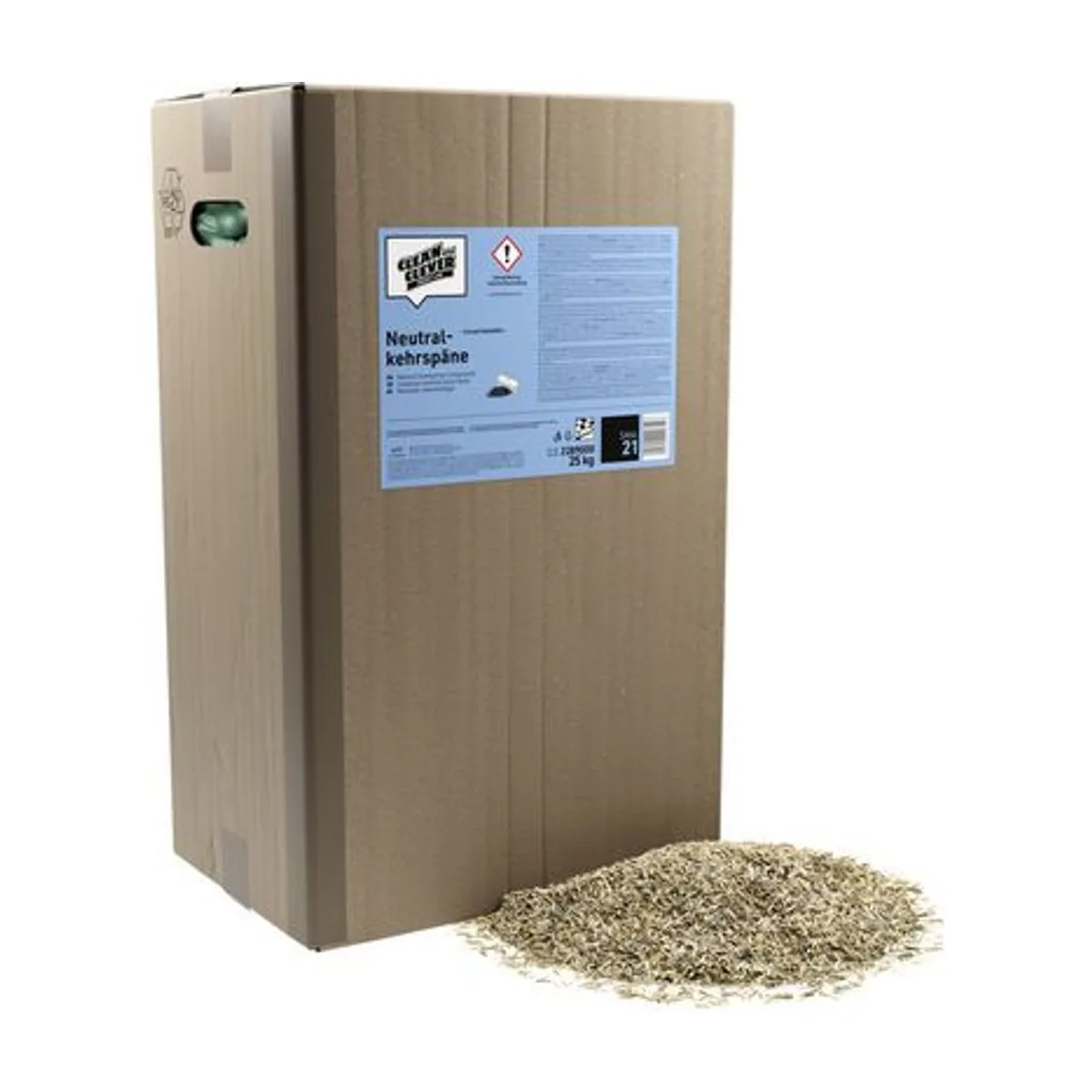 SMA21 Neutralkehrspäne, 25 kg – CLEAN and CLEVER SMART – Kehrspäne