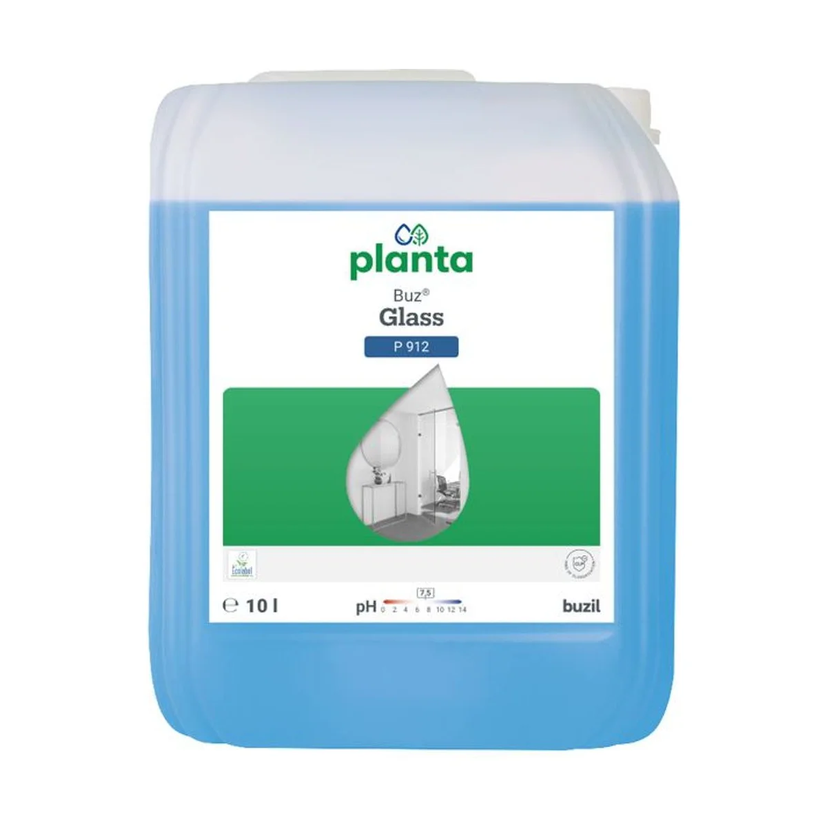 Buzil Planta Buz Glass P 912 – 10 l Kanister – Buzil – Glas- & Oberflächenreiniger