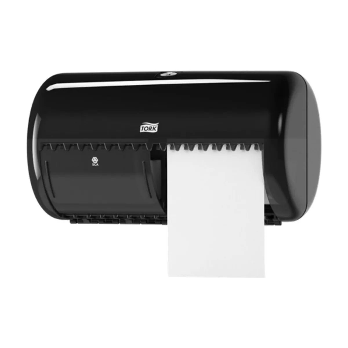 Tork Spender für Kleinrollen Toilettenpapier Schwarz T4