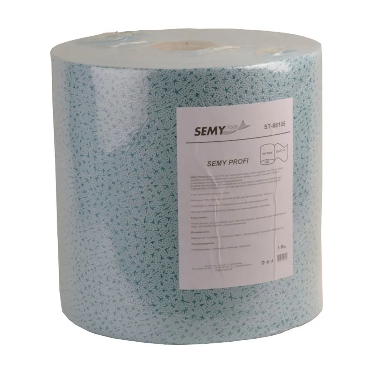 SemyTop Profi Putztuchrolle, blau, 500 Blatt – SemyTop – Allzwecktücher