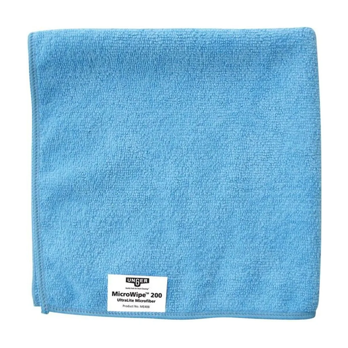 UNGER Microwipe 200 blau – 40x40cm Microfasertuch – UNGER – Glas- & Mikrofasertücher