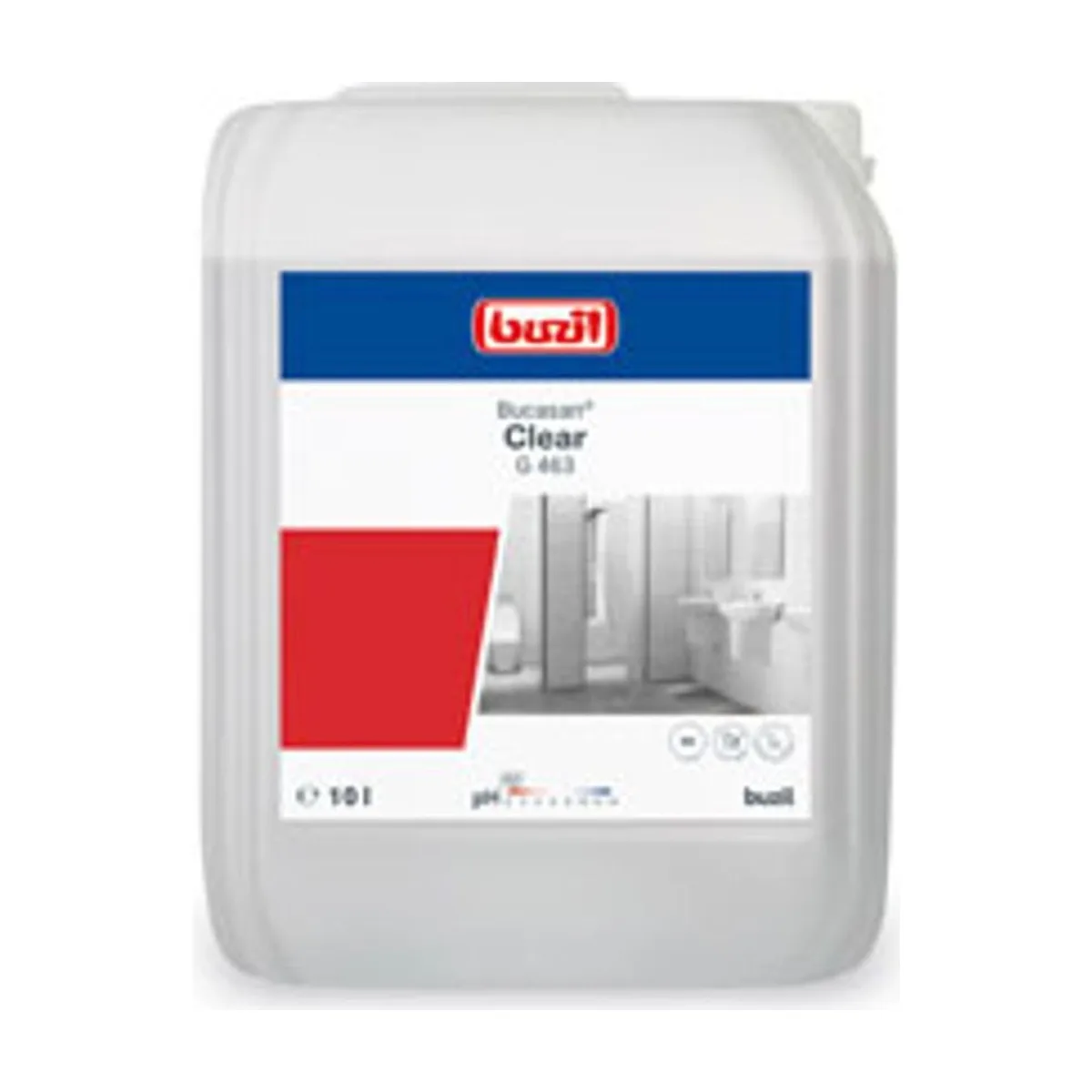 Buzil Bucasan Clear G 463 – 10 l Kanister – Buzil – Sanitärreiniger