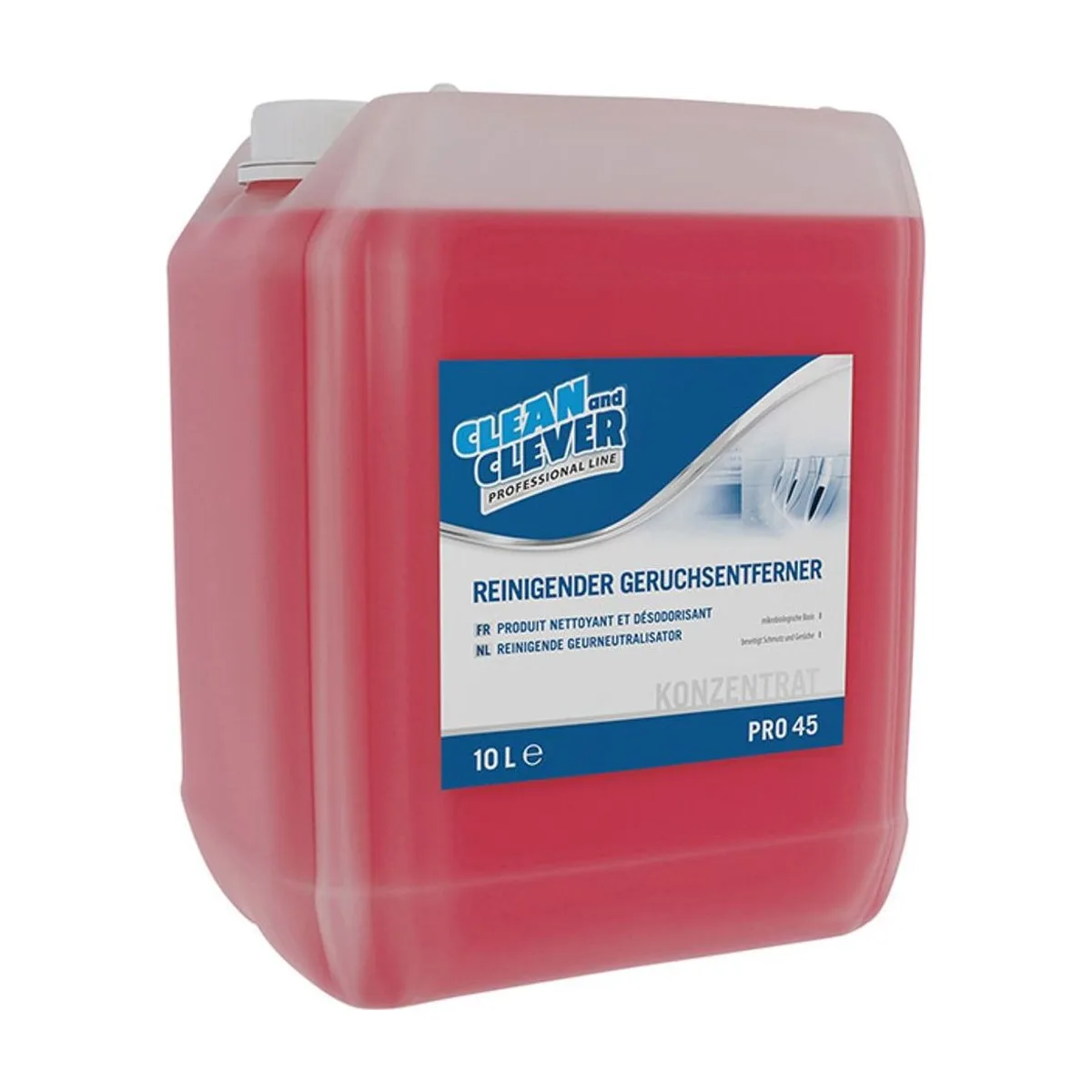 PRO45 Geruchsentferner, 10 l – CLEAN and CLEVER PROFESSIONAL – Geruchsneutralisierer