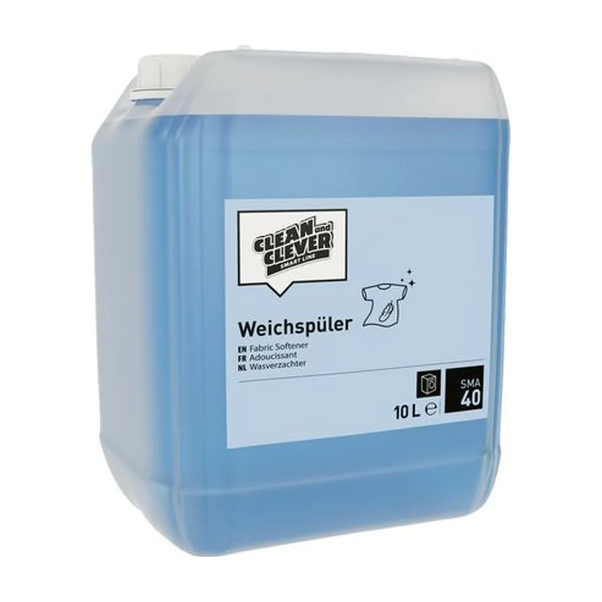 SMA40 Weichspüler, 10 l – CLEAN and CLEVER SMART – Weichspüler