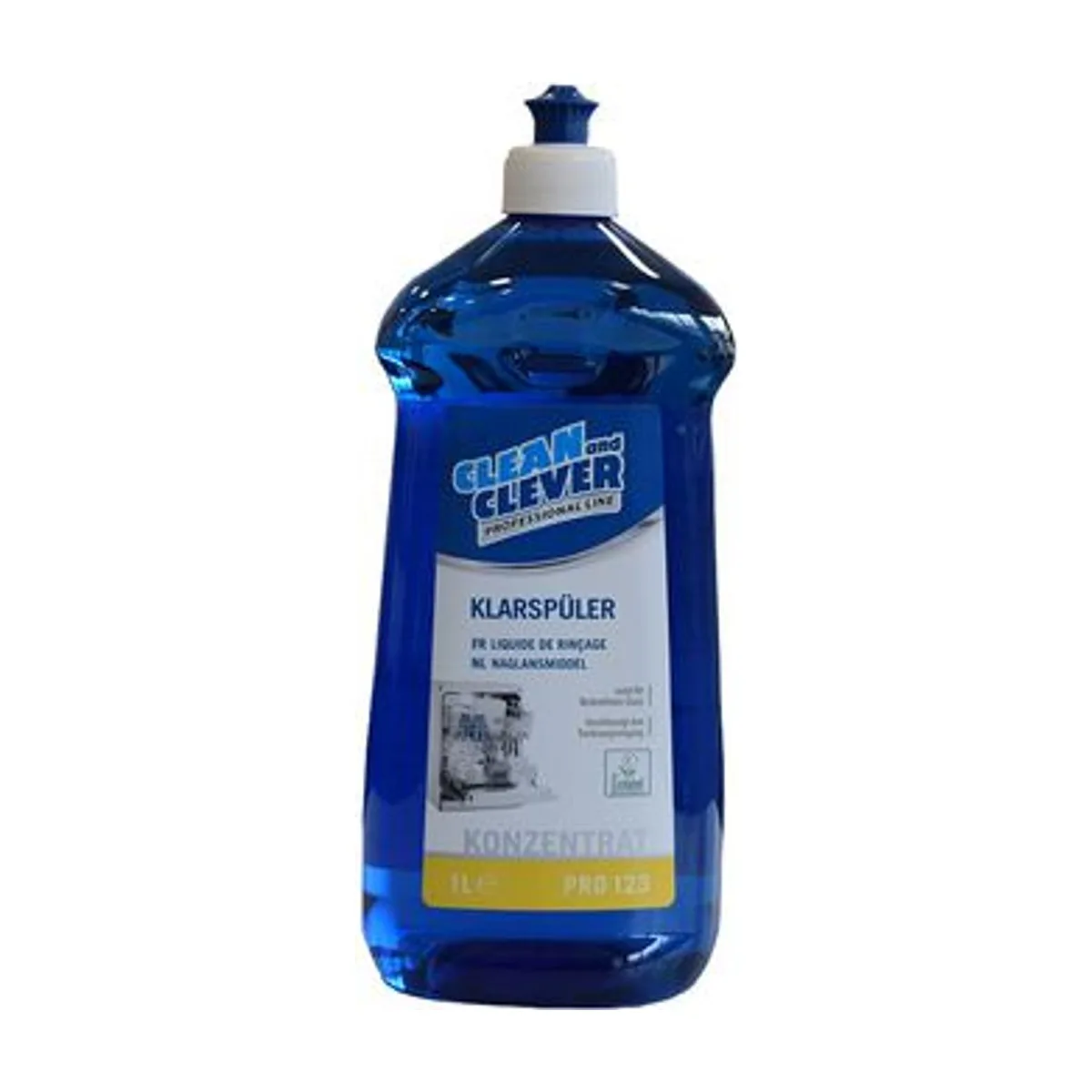 PRO123 Klarspüler, 1 l – CLEAN and CLEVER PROFESSIONAL – Klarspüler
