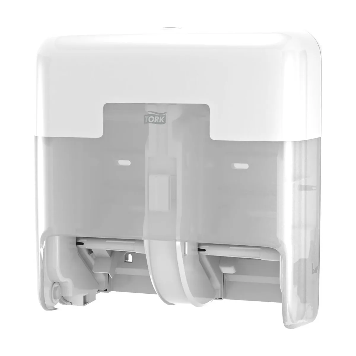 Tork OptiServe Spender für 4 Rollen hülsenloses Toilettenpapier Weiß T7