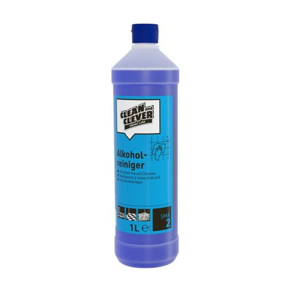 SMA2 Alkoholreiniger, 1 l – CLEAN and CLEVER SMART – Allzweckreiniger