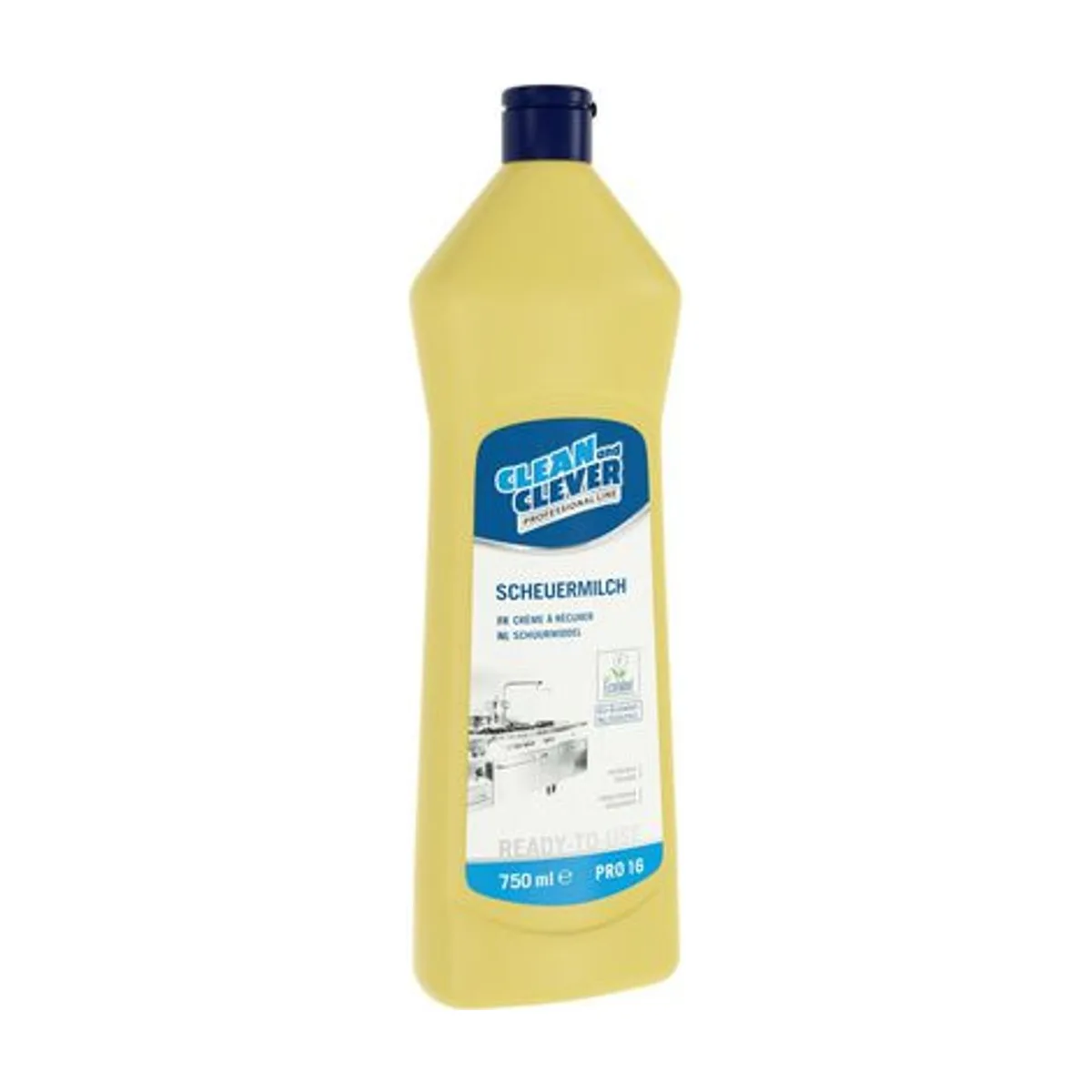 PRO16 Scheuermilch 750 ml – CLEAN and CLEVER PROFESSIONAL – Scheuermilch