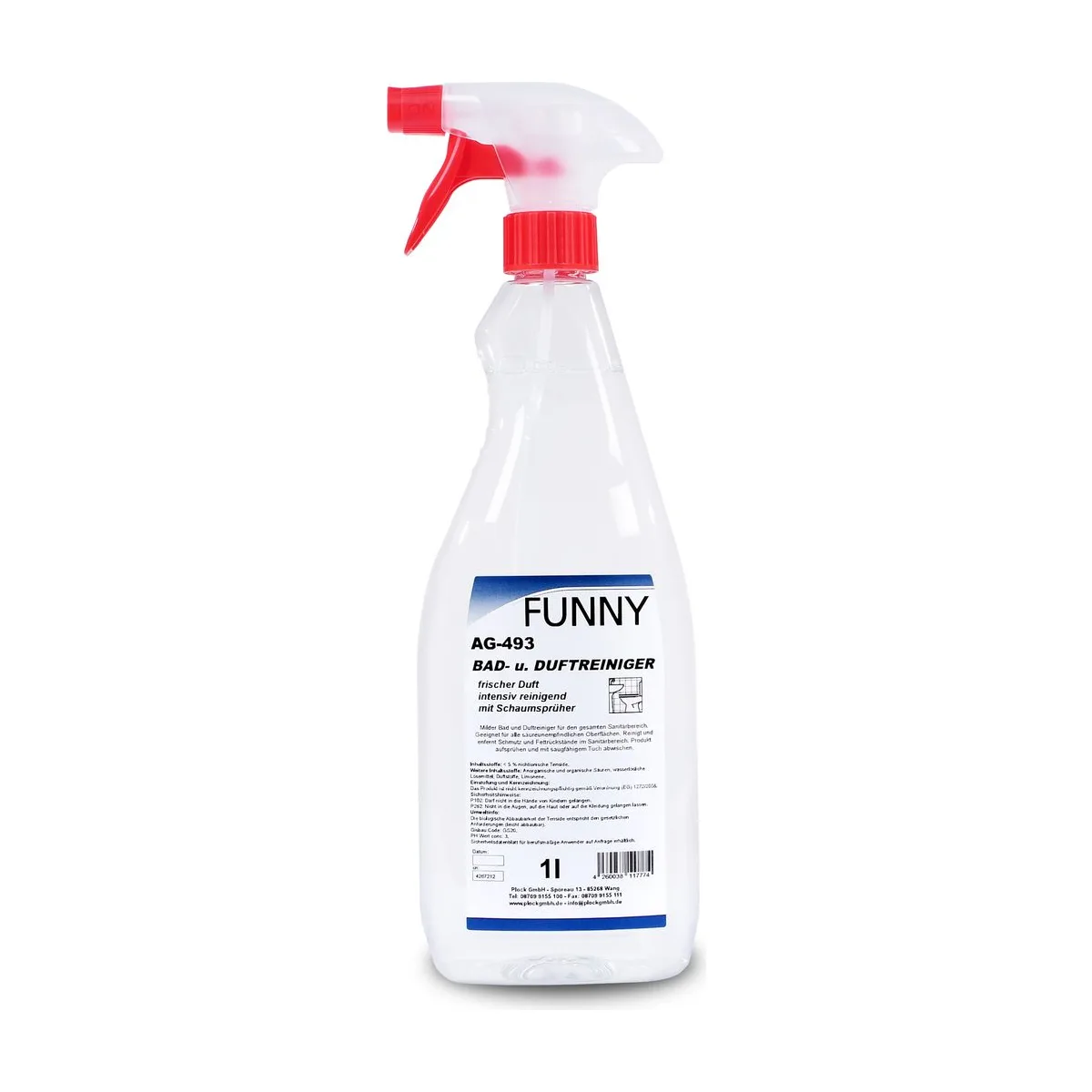 Funny Bad und Duftreinger, 1 Liter, 15 Stk – FUNNY – Sanitärreiniger