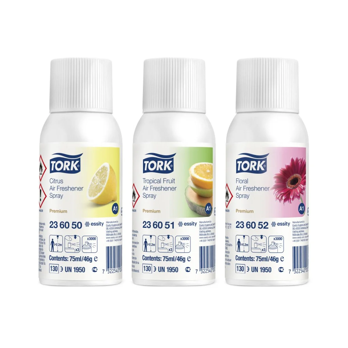 TORK - Lufterfrischer Spray im Mixed Pack – Tork – Raumduft