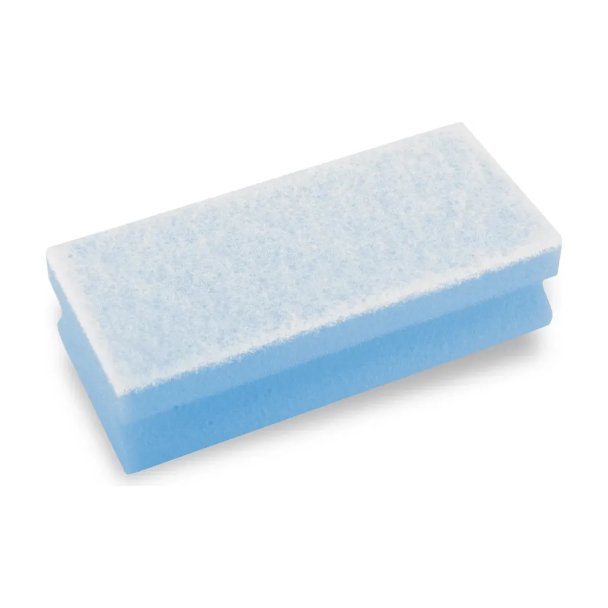 Griffschwamm, grün-weiß, 15x6,8x4,5 cm, für empfindliche Flächen, 10 Stück – Funny – Scheuerschwämme