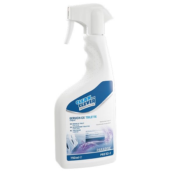 CLEAN and CLEVER PROFESSIONAL Geruch-Ex Toilette PRO 52-2 - 750 ml