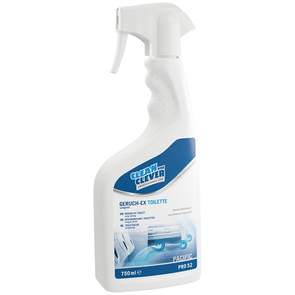 CLEAN and CLEVER PROFESSIONAL Geruch-EX Toilette 750 ml