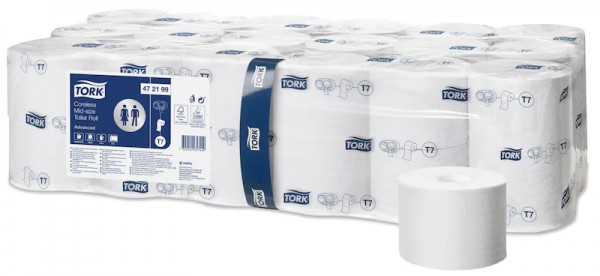 TORK - Hülsenloses Midi Toilettenpapier Advanced – 2-lagig