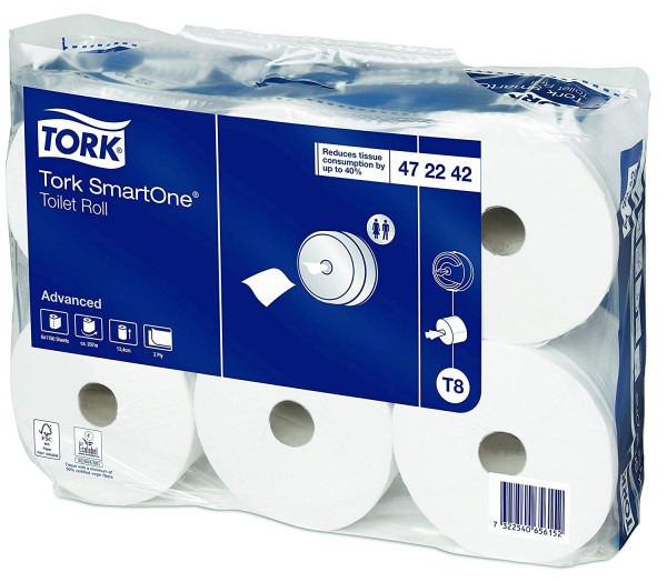 TORK - SmartOne® Toilettenpapierrolle -T8, 6er pack