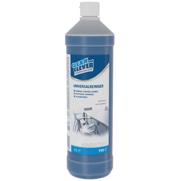 CLEAN and CLEVER PROFESSIONAL Universalreiniger PRO 1 - 1L