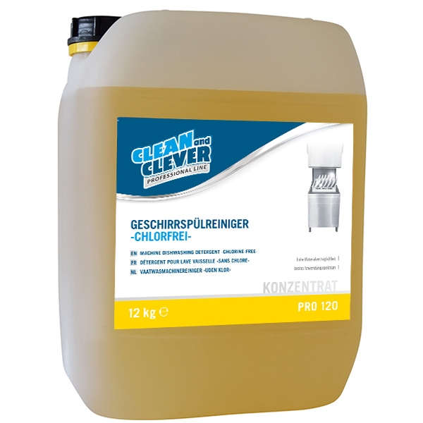 CLEAN and CLEVER PROFESSIONAL Geschirrspülreiniger PRO 120 - 12 Kg