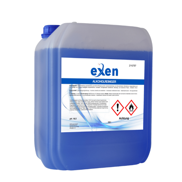 EXEN - Alkoholreiniger - 10 L mit Zitronenduft
