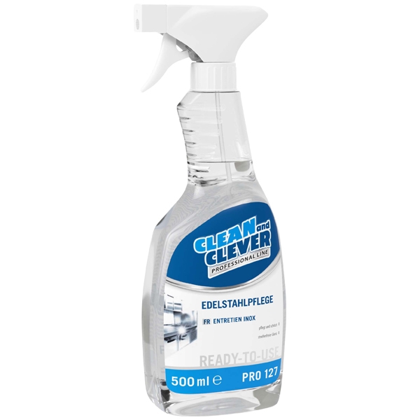 CLEAN and CLEVER PROFESSIONAL Edelstahlpflege PRO 127 - 500 ml