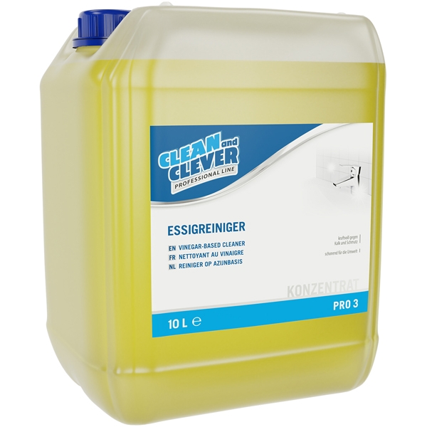 CLEAN and CLEVER PROFESSIONAL Essigreiniger PRO 3 - 10L
