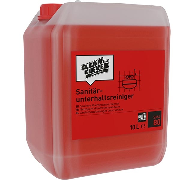 CLEAN and CLEVER SMART Sanitärreiniger SMA 80 - 10L