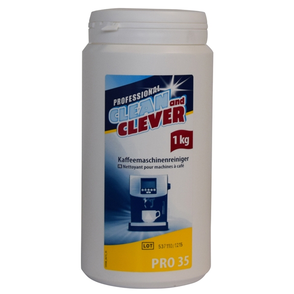 CLEAN and CLEVER PROFESSIONAL Kaffeemaschinenreiniger PRO 35 - 1 kg