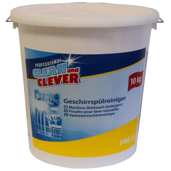 CLEAN and CLEVER PROFESSIONAL Geschirrspülreiniger PRO33 - 10 kg